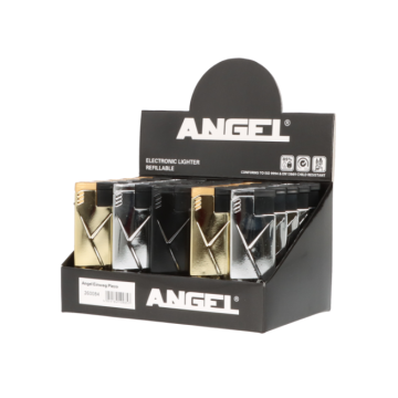 Angel Aanst. Jetflame Alu case BK/GD/SL (25X)