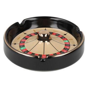 Zorr - Asbak Roulette Zwart (6x)