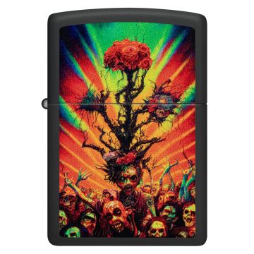 Zippo - 218 Abstract Zombie Design