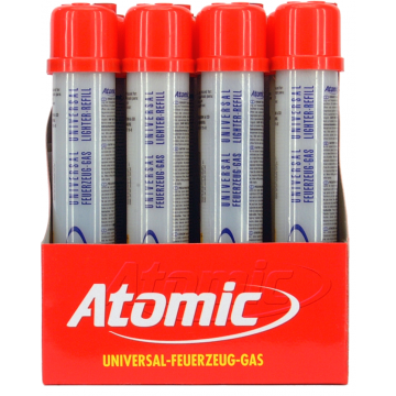 Bussen gas Atomic transparant 65 ml (12x)