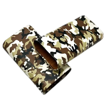 Sig. Etui Leder "Camo" voor 3 Sig.