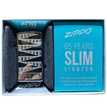 Zippo 65th Anniversary Zippo Slim Collectible