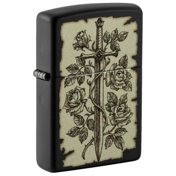 Zippo 218 Medieval Swords Design