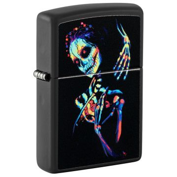 Zippo 218 UV Skeleton Design