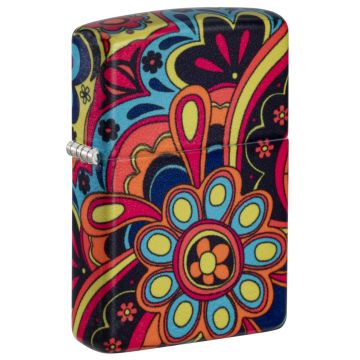 Zippo 49352 Flower Power Design