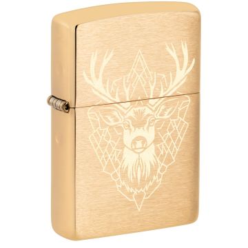 Zippo - 204B Fantasy Deer Design