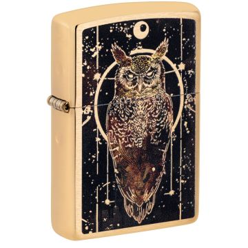 Zippo - 204B Owl Design