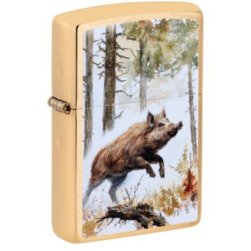 Zippo  - 204B Wild Boar Design