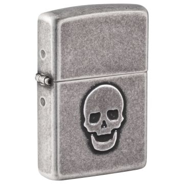 Zippo - 121FB Stamped Skull Design