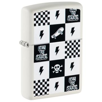 Zippo - 214 Skateboard Checkers Design