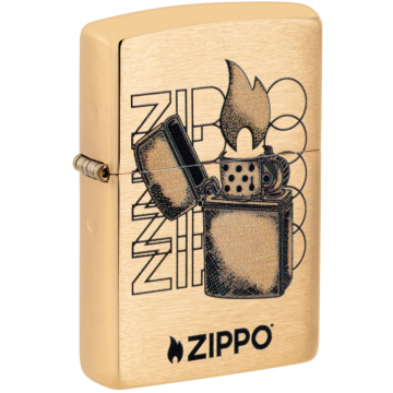 Zippo - 204B Creative Zippo  Design