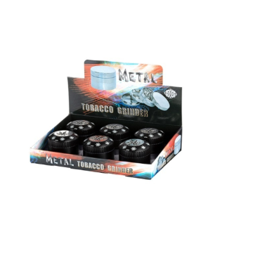 Super Heroes Grinder 43mm, metal black leaf (6x)
