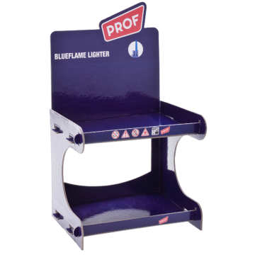 Display voor 2 aansteker displays