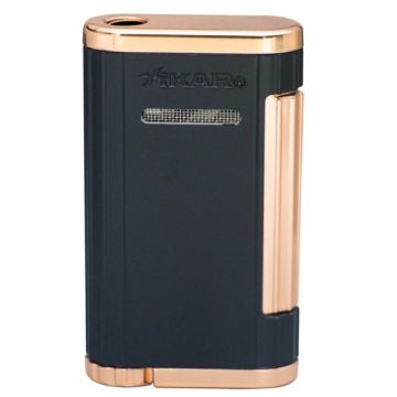 Xikar Allume 1 Single Jet Flame - Black/rose