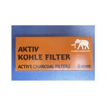 Filters White Elephant 6 mm Coal inh.45 st