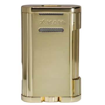 Xikar Allume 3 Triple Jet Flame Table Lighter Gold