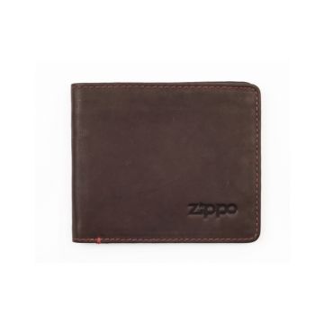 Zippo lederwaren Mens Wallet only Creditcard Brown