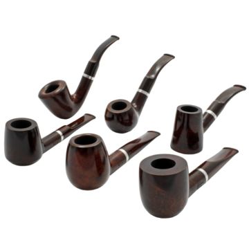 Molina Pipe set Barasso Brown Cumberland (6x)