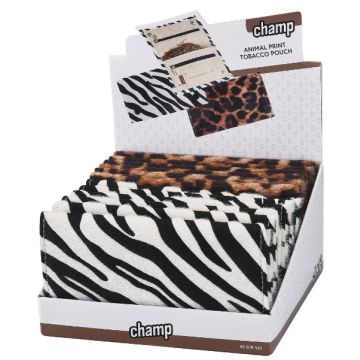 Champ Animal print shagzak display 12pcs