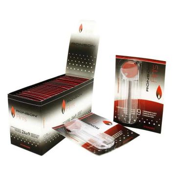 Ronson Firebronze Flints Display (24x9pcs)