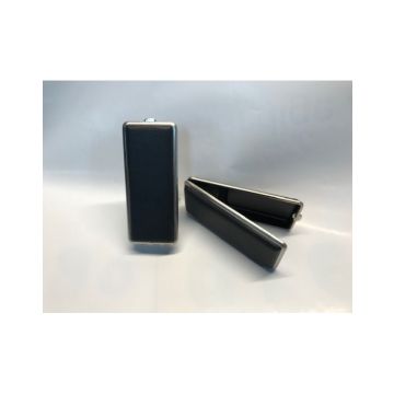 Sig. koker zw./chr. dubbel 8 sig. 100mm