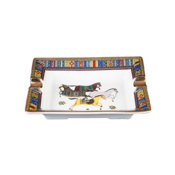 Sigaren asbak keramiek 21 x 17 cm