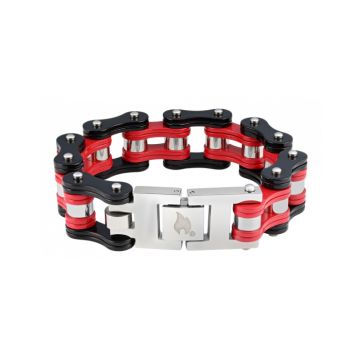 Zippo Bike Chain Black/Red - 18 x 1.6 x 0.8 cm