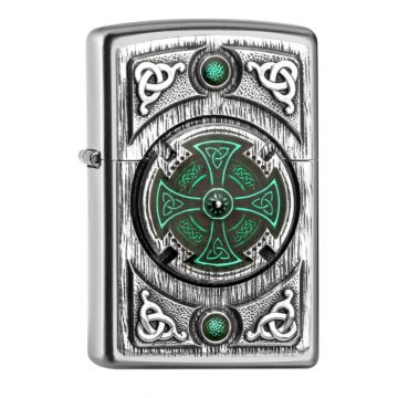 ZIPPO PL CELTIC GREEN CROSS