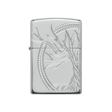 Zippo Tree of life Armor Sterling Silver
