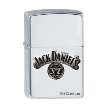Zippo - 250 Jack Daniels Logo Chrome